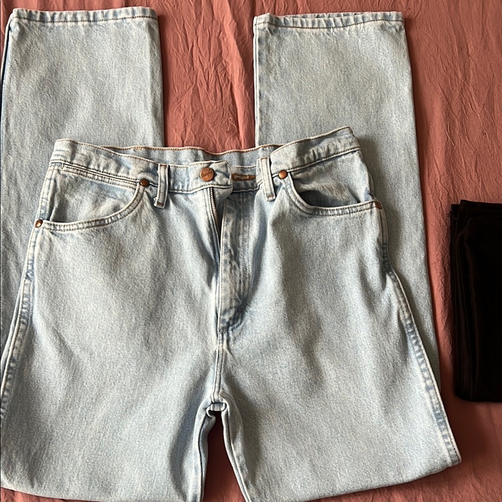 Light Blue wrangler retro Denim Jeans